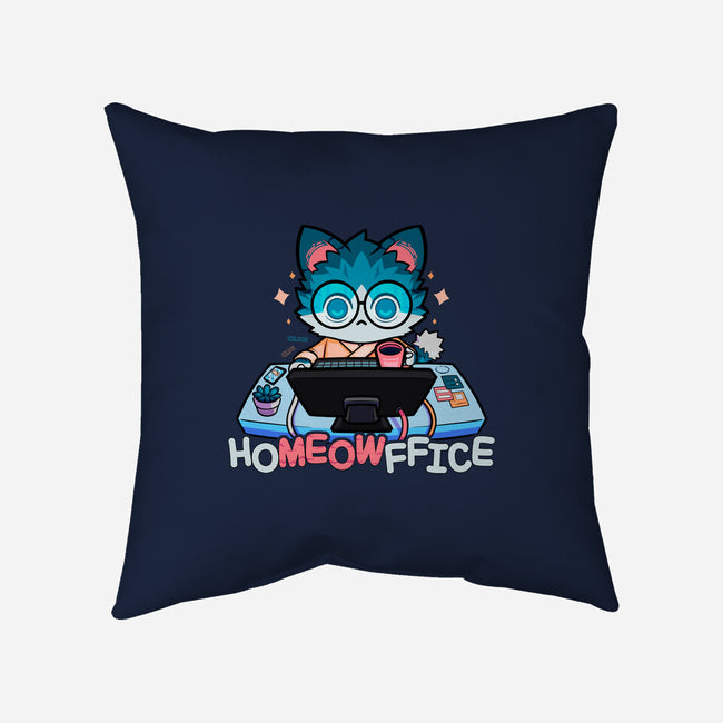Homeowffice-none removable cover throw pillow-Studio Susto