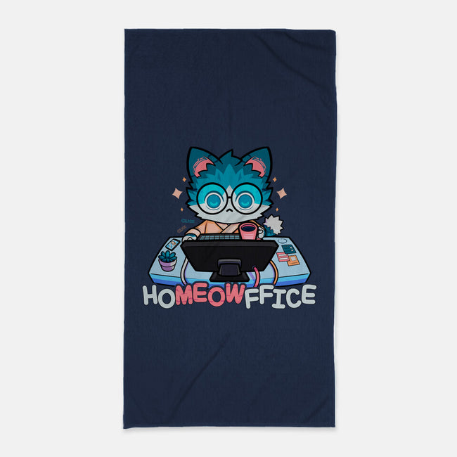 Homeowffice-none beach towel-Studio Susto