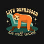 Live And Rest-baby basic tee-Unfortunately Cool