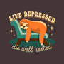 Live And Rest-none polyester shower curtain-Unfortunately Cool