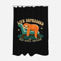 Live And Rest-none polyester shower curtain-Unfortunately Cool