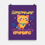 Super Suppressor-none matte poster-Unfortunately Cool