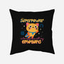 Super Suppressor-none removable cover w insert throw pillow-Unfortunately Cool