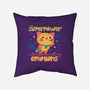Super Suppressor-none removable cover w insert throw pillow-Unfortunately Cool