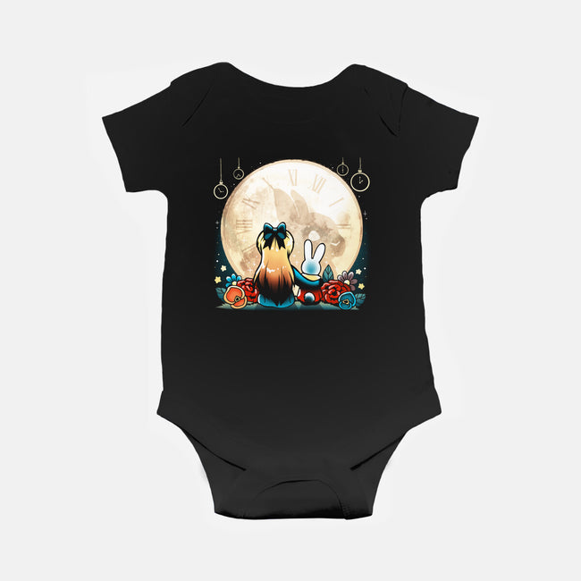 Wonder Moon-baby basic onesie-Vallina84