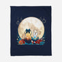 Wonder Moon-none fleece blanket-Vallina84