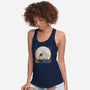 Wonder Moon-womens racerback tank-Vallina84