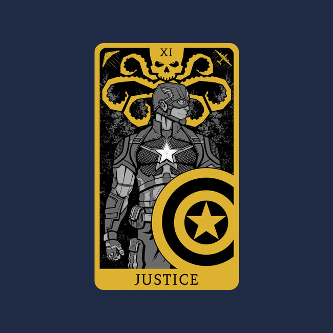 Justice Card-none glossy sticker-danielmorris1993