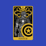 Justice Card-none removable cover w insert throw pillow-danielmorris1993