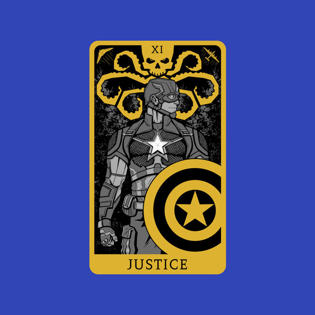 Justice Card-none glossy sticker-danielmorris1993