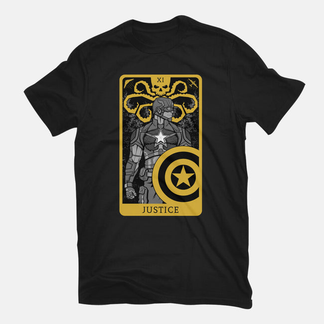 Justice Card-mens heavyweight tee-danielmorris1993