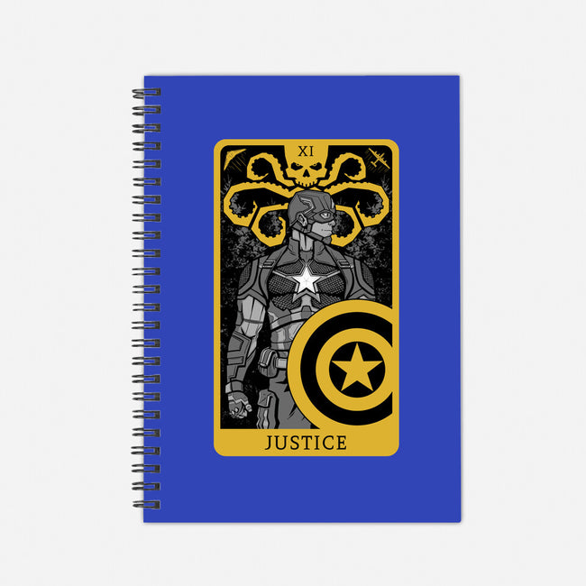Justice Card-none dot grid notebook-danielmorris1993