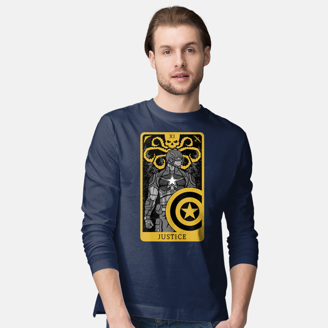 Justice Card-mens long sleeved tee-danielmorris1993