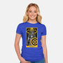 Justice Card-womens fitted tee-danielmorris1993