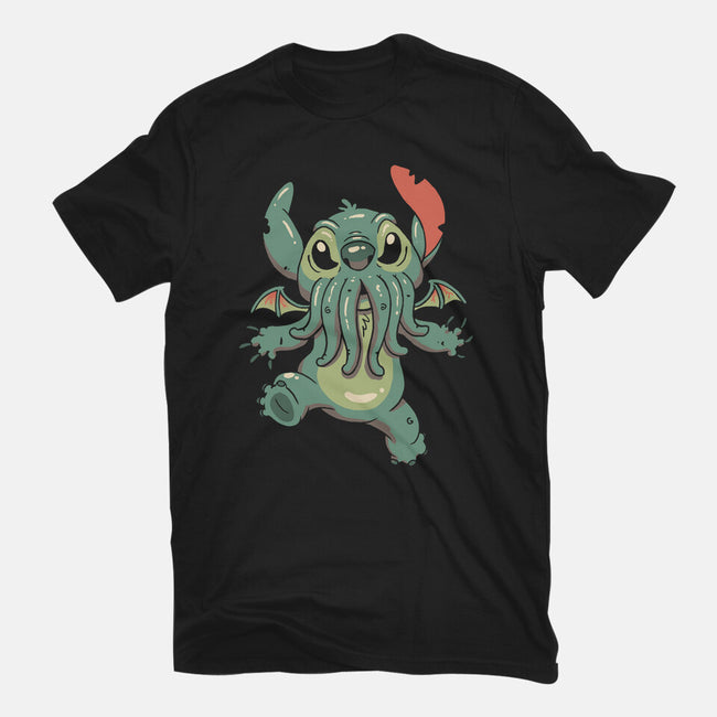 Alien Cthulhu-womens basic tee-vp021