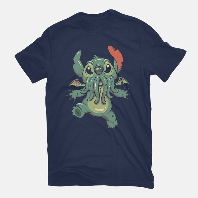 Alien Cthulhu-mens heavyweight tee-vp021