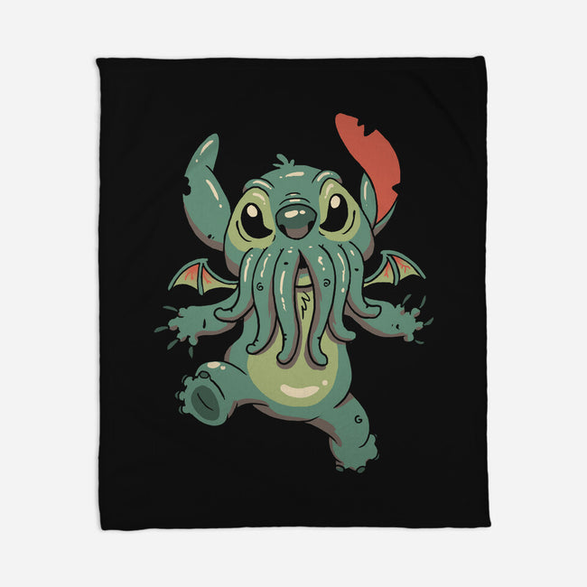 Alien Cthulhu-none fleece blanket-vp021