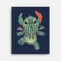 Alien Cthulhu-none stretched canvas-vp021