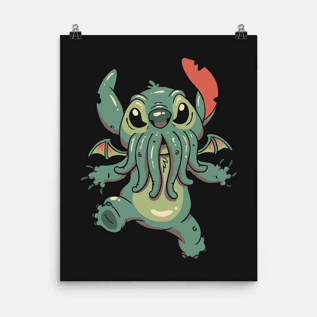 Alien Cthulhu-none matte poster-vp021