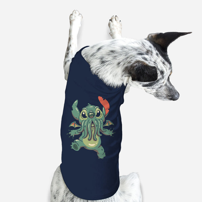 Alien Cthulhu-dog basic pet tank-vp021