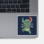 Alien Cthulhu-none glossy sticker-vp021