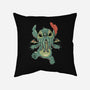 Alien Cthulhu-none removable cover w insert throw pillow-vp021