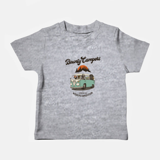 Bounty Campers-baby basic tee-retrodivision