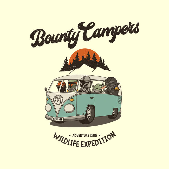 Bounty Campers-none removable cover w insert throw pillow-retrodivision