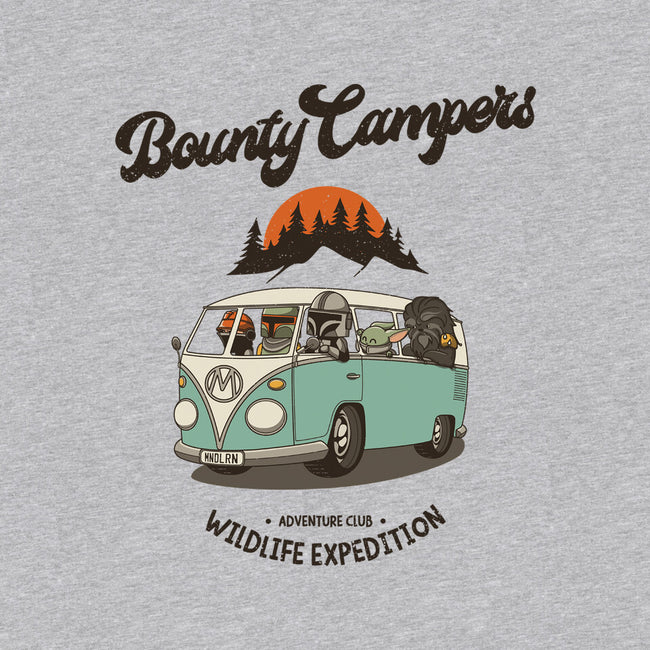 Bounty Campers-womens v-neck tee-retrodivision