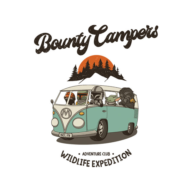 Bounty Campers-womens basic tee-retrodivision