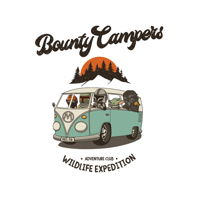 Bounty Campers-none stretched canvas-retrodivision