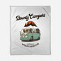 Bounty Campers-none fleece blanket-retrodivision