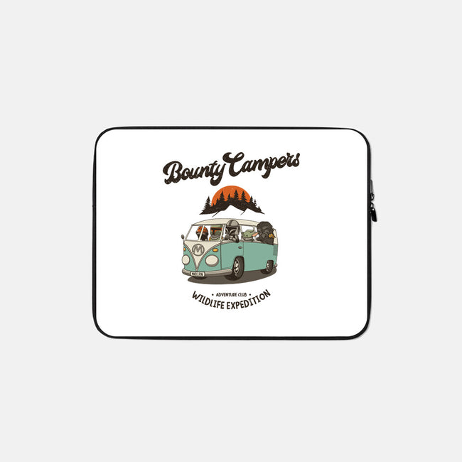 Bounty Campers-none zippered laptop sleeve-retrodivision