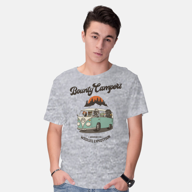 Bounty Campers-mens basic tee-retrodivision