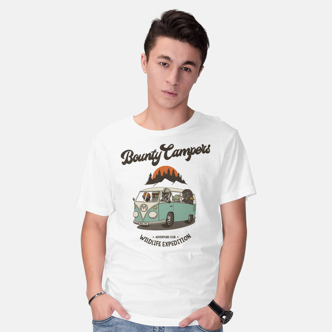 Bounty Campers-mens basic tee-retrodivision