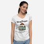 Bounty Campers-womens v-neck tee-retrodivision