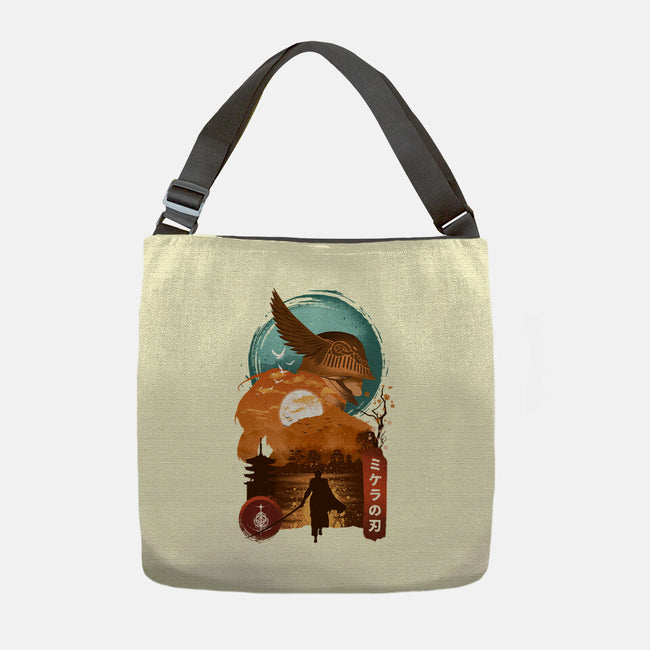 Elden Boss Ukiyo-none adjustable tote bag-hirolabs