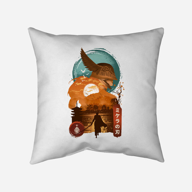 Elden Boss Ukiyo-none removable cover w insert throw pillow-hirolabs