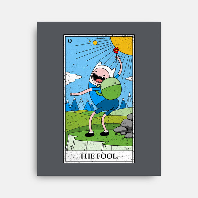 The Fool-none stretched canvas-drbutler