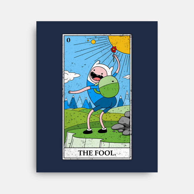 The Fool-none stretched canvas-drbutler