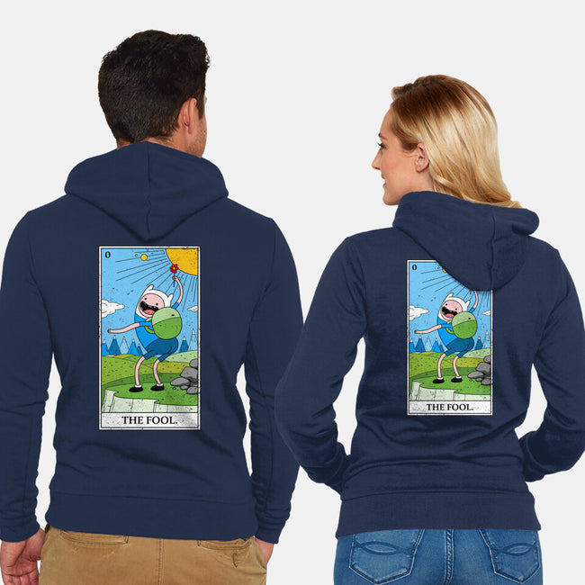 The Fool-unisex zip-up sweatshirt-drbutler
