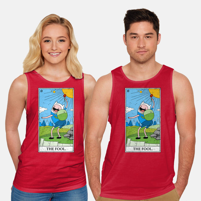 The Fool-unisex basic tank-drbutler