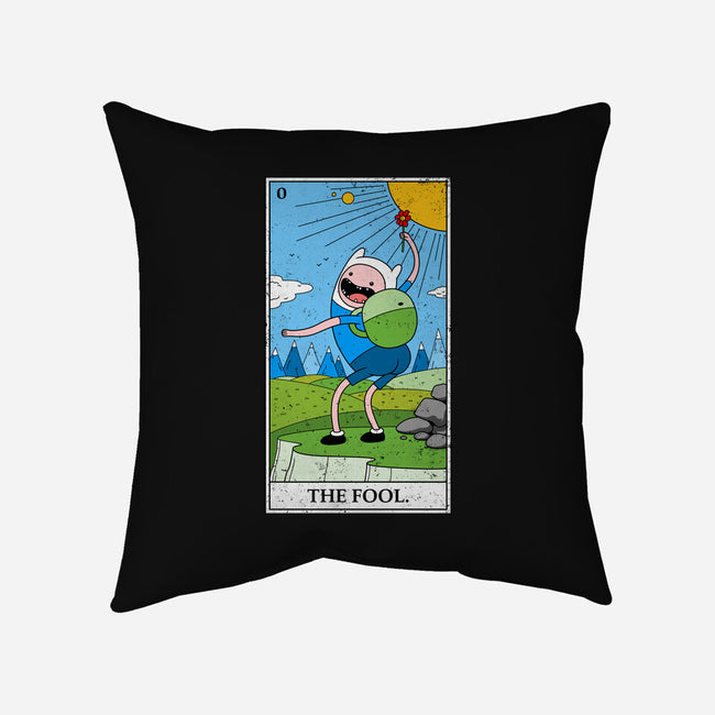 The Fool-none removable cover throw pillow-drbutler