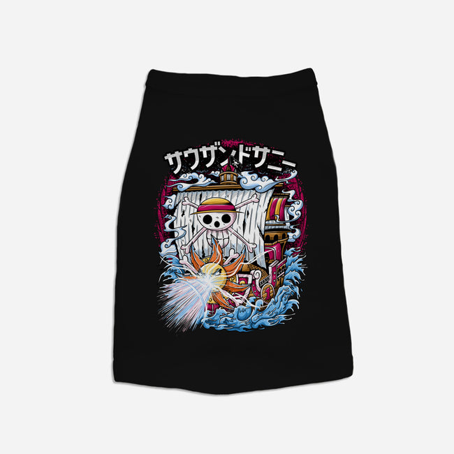 Pirate Ship Power-cat basic pet tank-NSDESIGNS
