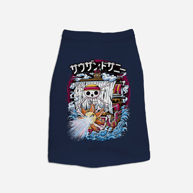 Pirate Ship Power-cat basic pet tank-NSDESIGNS