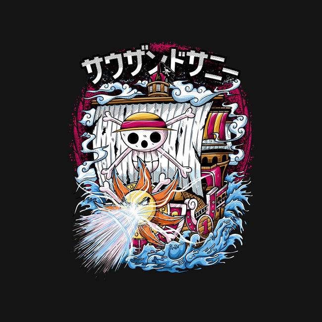 Pirate Ship Power-none polyester shower curtain-NSDESIGNS