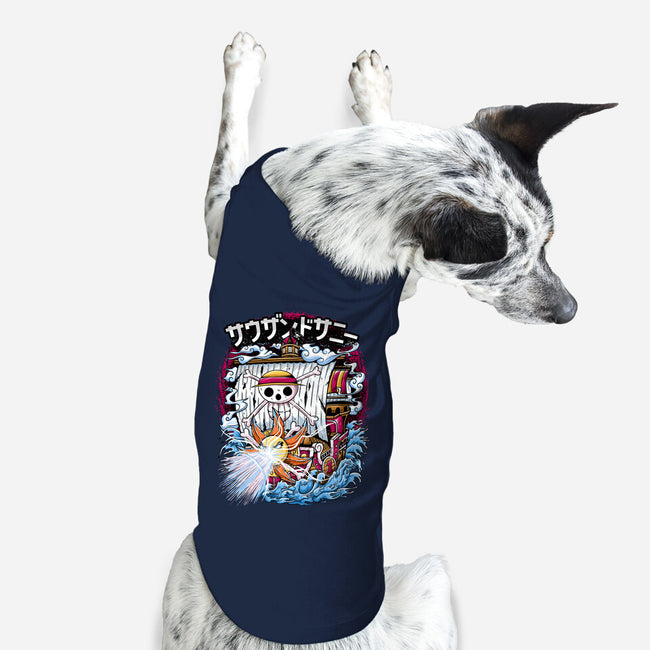 Pirate Ship Power-dog basic pet tank-NSDESIGNS
