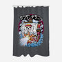 Pirate Ship Power-none polyester shower curtain-NSDESIGNS