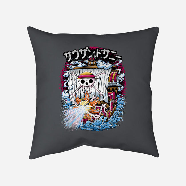 Pirate Ship Power-none removable cover throw pillow-NSDESIGNS