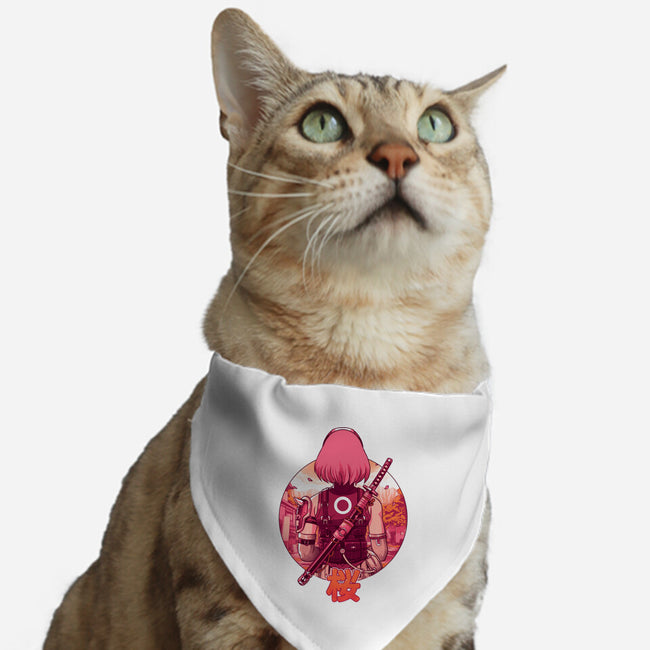 Autumn Cherry-cat adjustable pet collar-Bruno Mota